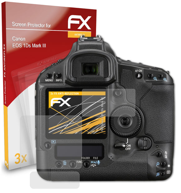atFoliX FX-Antireflex Displayschutzfolie für Canon EOS 1Ds Mark III
