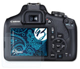 Schutzfolie Bruni kompatibel mit Canon EOS 2000D, glasklare (2X)