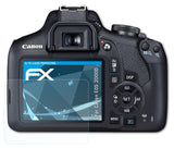 Schutzfolie atFoliX kompatibel mit Canon EOS 2000D, ultraklare FX (3X)