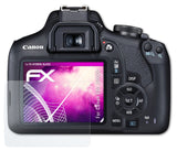 Glasfolie atFoliX kompatibel mit Canon EOS 2000D, 9H Hybrid-Glass FX
