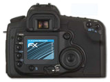 Schutzfolie atFoliX kompatibel mit Canon EOS 20D, ultraklare FX (3er Set)