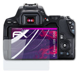 Glasfolie atFoliX kompatibel mit Canon EOS 250D / Rebel SL3, 9H Hybrid-Glass FX