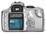 Schutzfolie atFoliX kompatibel mit Canon EOS 300D, ultraklare FX (3X)