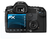 Schutzfolie atFoliX kompatibel mit Canon EOS 30D, ultraklare FX (3er Set)