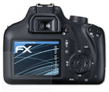 Schutzfolie atFoliX kompatibel mit Canon EOS 4000D, ultraklare FX (3X)