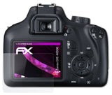 Glasfolie atFoliX kompatibel mit Canon EOS 4000D, 9H Hybrid-Glass FX