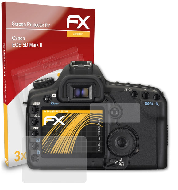 atFoliX FX-Antireflex Displayschutzfolie für Canon EOS 5D Mark II
