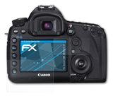 Schutzfolie atFoliX kompatibel mit Canon EOS 5D Mark III, ultraklare FX (3er Set)