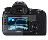 Schutzfolie atFoliX kompatibel mit Canon EOS 5DS, ultraklare FX (3er Set)