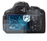 Schutzfolie Bruni kompatibel mit Canon EOS 60D, glasklare (2er Set)