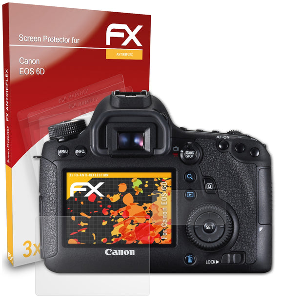 atFoliX FX-Antireflex Displayschutzfolie für Canon EOS 6D