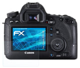 Schutzfolie atFoliX kompatibel mit Canon EOS 6D, ultraklare FX (3er Set)