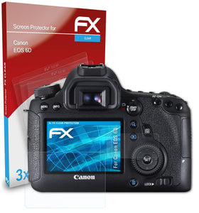 atFoliX FX-Clear Schutzfolie für Canon EOS 6D