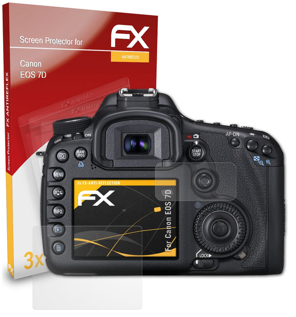 atFoliX FX-Antireflex Displayschutzfolie für Canon EOS 7D