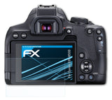 Schutzfolie atFoliX kompatibel mit Canon EOS 850D, ultraklare FX (3X)