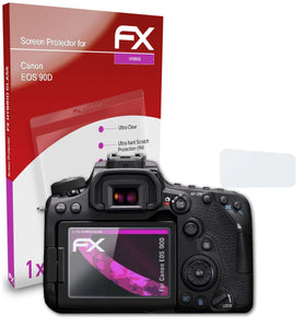 atFoliX FX-Hybrid-Glass Panzerglasfolie für Canon EOS 90D