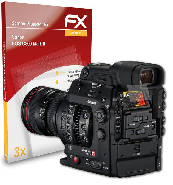 atFoliX FX-Antireflex Displayschutzfolie für Canon EOS C300 Mark II