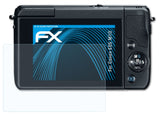 Schutzfolie atFoliX kompatibel mit Canon EOS M10, ultraklare FX (3X)