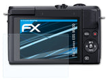 Schutzfolie atFoliX kompatibel mit Canon EOS M200, ultraklare FX (3X)