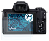 Schutzfolie Bruni kompatibel mit Canon EOS M50, glasklare (2X)