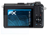Schutzfolie atFoliX kompatibel mit Canon EOS M6, ultraklare FX (3X)