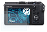 Schutzfolie Bruni kompatibel mit Canon EOS M6 Mark II, glasklare (2X)