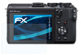 Schutzfolie atFoliX kompatibel mit Canon EOS M6 Mark II, ultraklare FX (3X)