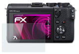 Glasfolie atFoliX kompatibel mit Canon EOS M6 Mark II, 9H Hybrid-Glass FX