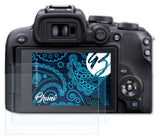 Schutzfolie Bruni kompatibel mit Canon EOS R10, glasklare (2X)