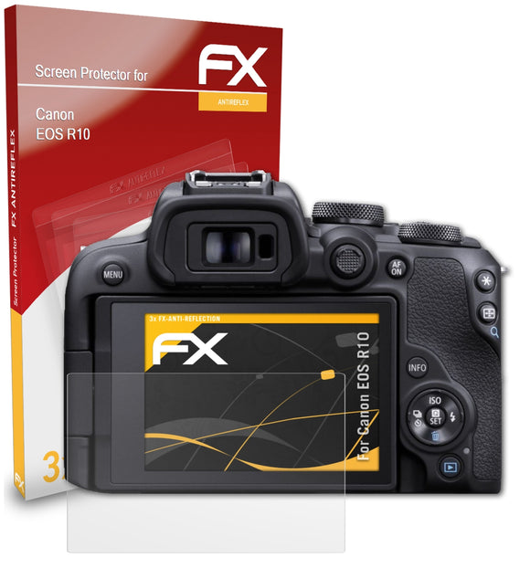 atFoliX FX-Antireflex Displayschutzfolie für Canon EOS R10