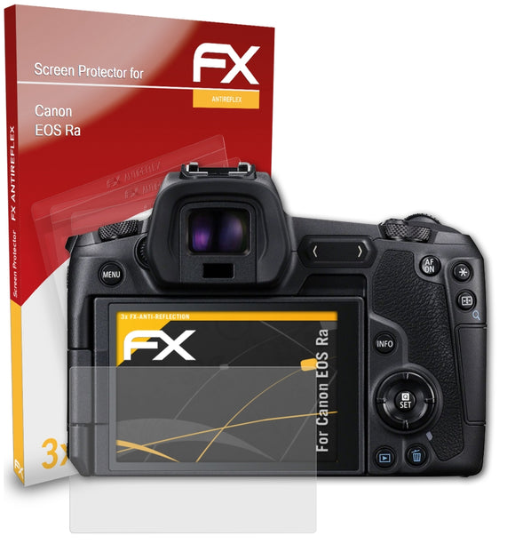 atFoliX FX-Antireflex Displayschutzfolie für Canon EOS Ra