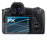 atFoliX Schutzfolie kompatibel mit Canon EOS Ra, ultraklare FX Folie (3X)