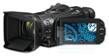 Schutzfolie Bruni kompatibel mit Canon Legria GX10, glasklare (2X)