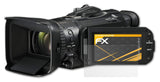 Panzerfolie atFoliX kompatibel mit Canon Legria GX10, entspiegelnde und stoßdämpfende FX (3X)