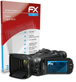 atFoliX FX-Clear Schutzfolie für Canon Legria GX10