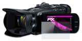 Glasfolie atFoliX kompatibel mit Canon Legria HF G50, 9H Hybrid-Glass FX
