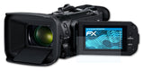 Schutzfolie atFoliX kompatibel mit Canon Legria HF G60, ultraklare FX (3X)