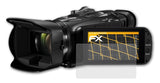 Panzerfolie atFoliX kompatibel mit Canon Legria HF G70, entspiegelnde und stoßdämpfende FX (3X)