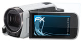 atFoliX Schutzfolie kompatibel mit Canon Legria HF R706, ultraklare FX Folie (3X)