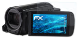 Schutzfolie atFoliX kompatibel mit Canon Legria HF R78, ultraklare FX (3X)