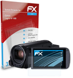 atFoliX FX-Clear Schutzfolie für Canon Legria HF R86