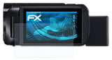 Schutzfolie atFoliX kompatibel mit Canon Legria HF R88, ultraklare FX (3X)