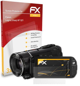 atFoliX FX-Antireflex Displayschutzfolie für Canon Legria (Vixia) HF S21