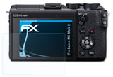 Schutzfolie atFoliX kompatibel mit Canon M6 Mark II, ultraklare FX (3X)