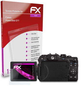 atFoliX FX-Hybrid-Glass Panzerglasfolie für Canon PowerShot G11