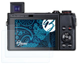 Schutzfolie Bruni kompatibel mit Canon PowerShot G5 X Mark II, glasklare (2X)