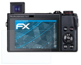 Schutzfolie atFoliX kompatibel mit Canon PowerShot G5 X Mark II, ultraklare FX (3X)