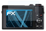Schutzfolie atFoliX kompatibel mit Canon PowerShot G7 X Mark III, ultraklare FX (2X)