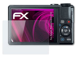 Glasfolie atFoliX kompatibel mit Canon PowerShot S110, 9H Hybrid-Glass FX