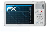 Schutzfolie atFoliX kompatibel mit Canon PowerShot S200, ultraklare FX (3X)